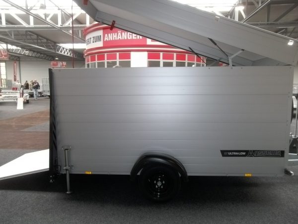 Kofferanhänger 1500 kg ALU gebremst GTB1500.VT3 301x151x150cm extra tief – Bild 3