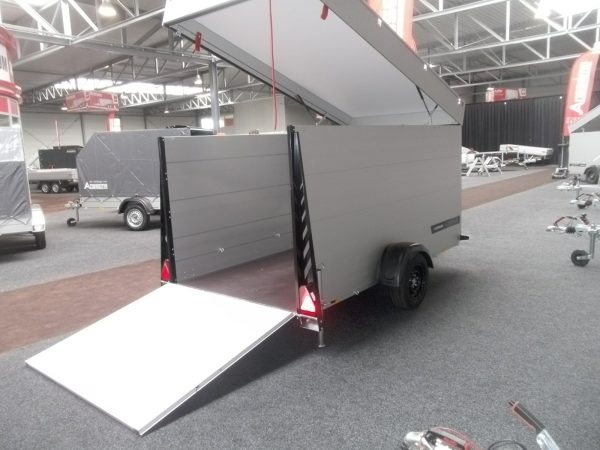 Kofferanhänger 1500 kg ALU gebremst GTB1500.VT3 301x151x150cm extra tief – Bild 2