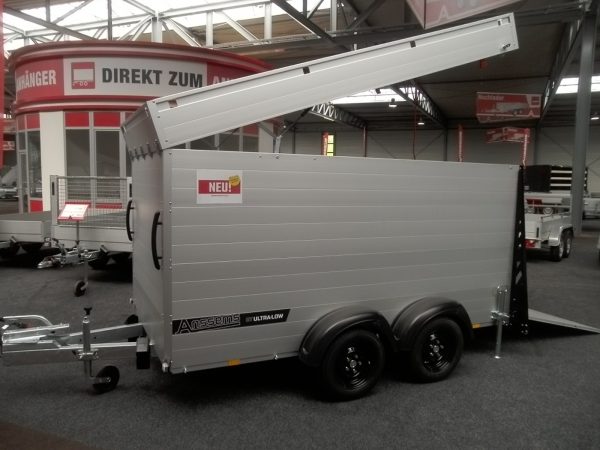 Kofferanhänger 2500 kg ALU gebremst GTT2500.VT3 301x151x150cm extra tief