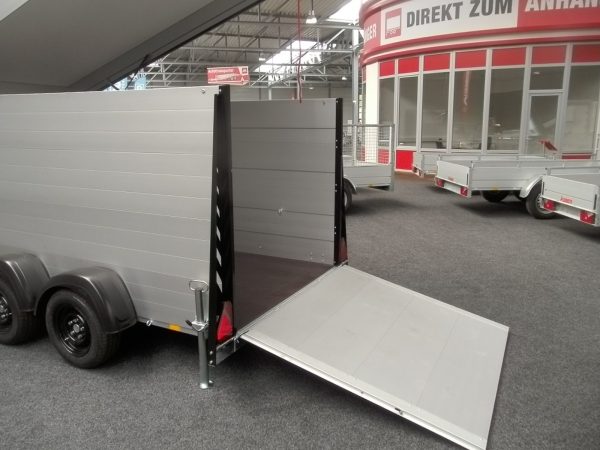 Kofferanhänger 2500 kg ALU gebremst GTT2500.VT3 301x151x150cm extra tief – Bild 3