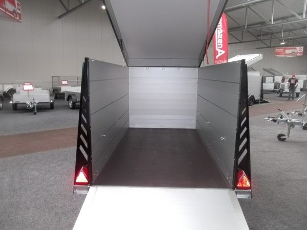 Kofferanhänger 1500 kg ALU gebremst GTB1500.VT3 301x151x150cm extra tief – Bild 4