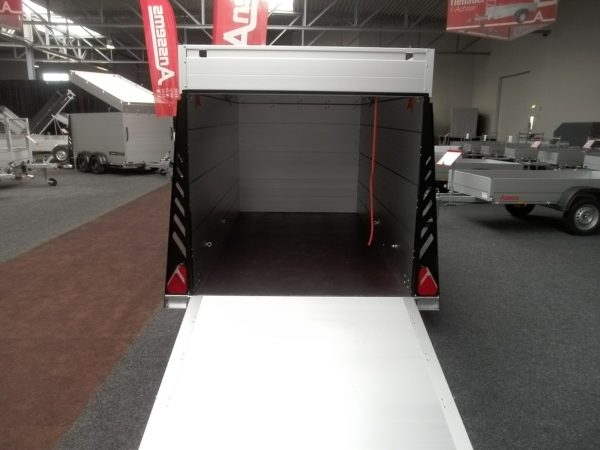Kofferanhänger 1500 kg ALU gebremst GTB1500.VT3 301x151x150cm extra tief – Bild 5