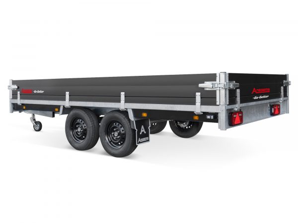 Pritschenanhänger ALU 2000 kg Tandem PSX-S2000. 405x178x30cm Go-Getter – Bild 2