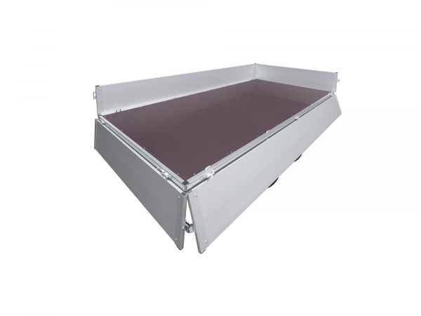 Pritschenanhänger ALU 750kg Tandem PLTT750. 251x150x30cm – Bild 4