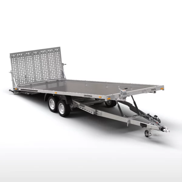 Autotransportanhänger 3500kg Tandem Stahl kippbar 590x210cm