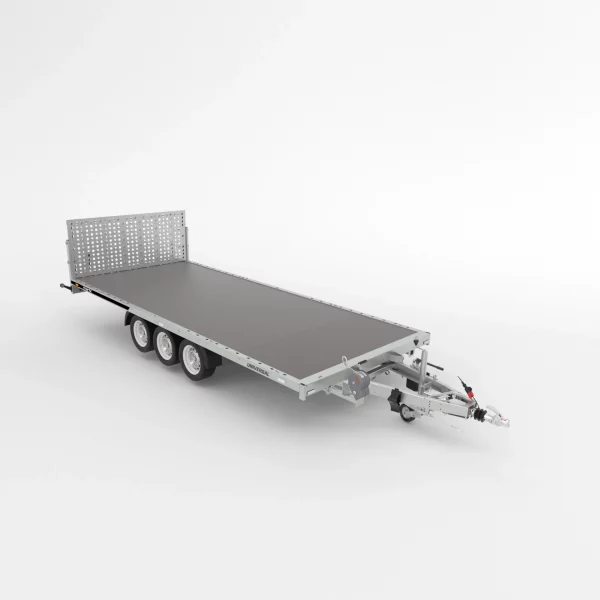 Autotransportanhänger 3500kg Tridem Stahl kippbar 507x210cm – Bild 2