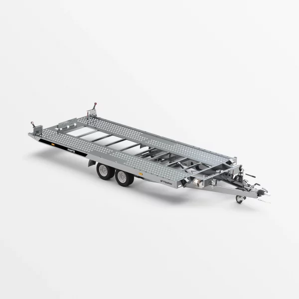 Autotransporter 3000 kg kippbar Stahl 500x206cm – Bild 3