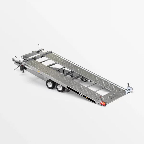 Autotransporter 3000 kg kippbar Stahl 500x206cm – Bild 2