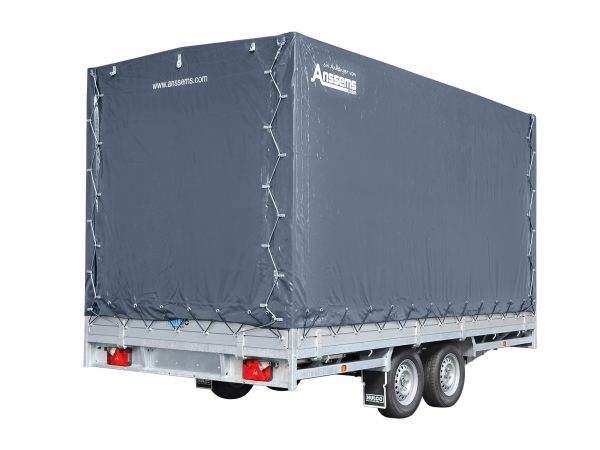 Planenanhänger ALU 3000 kg MEDAX-2 3000. 502x203x210cm – Bild 2
