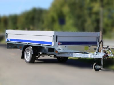 Pritschenanhänger ALU 1500 kg gebremst 310x160x40cm