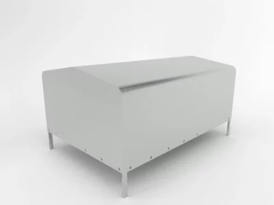 HOCHSPRIEGEL MIT PLANE 2012/201 H800 UNI GRAU