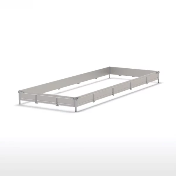 AUFSATZBORDWÄNDE ALU 6021/600 H300 UNIVERSAL