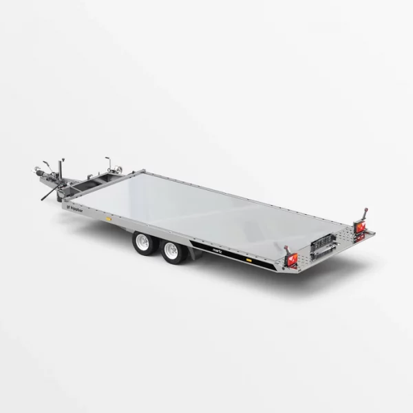 Autotransportanhänger 3000kg Tandem Stahl kippbar 480x210cm – Bild 6