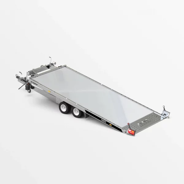 Autotransportanhänger 3000kg Tandem Stahl kippbar 480x210cm – Bild 3