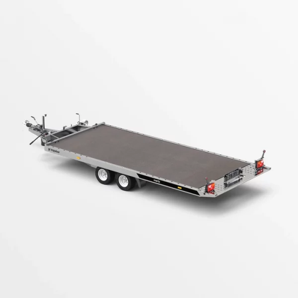 Autotransporter 3000 kg kippbar Stahl/Holz 450x200cm – Bild 2
