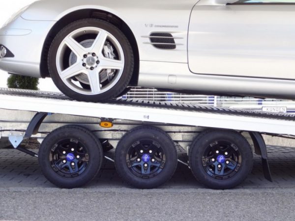 Autotransportanhänger Kofferanhänger 3500kg Tridem Deluxe – Bild 9