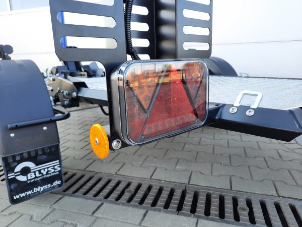 Motorradanhänger 750kg absenkbar und zum Zusammenklappen ungebremst - 100 KM/H – Bild 14