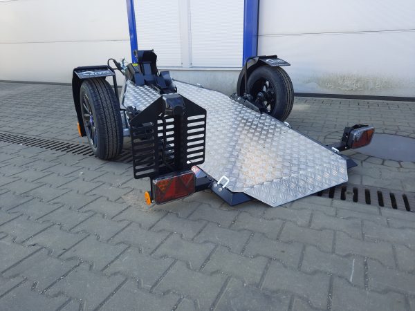 Motorradanhänger 750kg absenkbar und zum Zusammenklappen ungebremst - 100 KM/H – Bild 15
