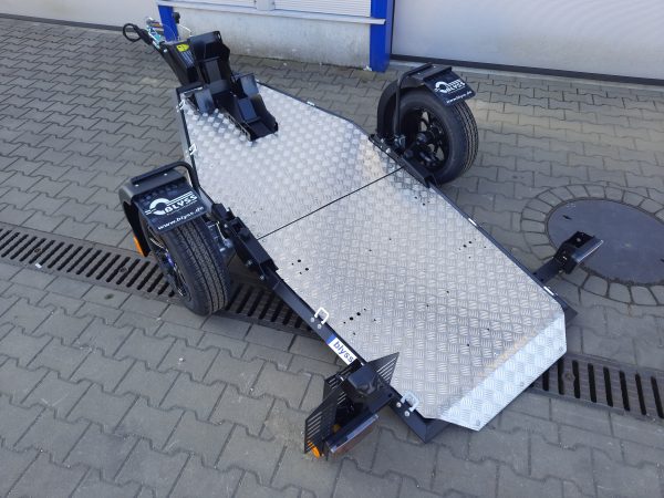 Motorradanhänger 750kg absenkbar und zum Zusammenklappen ungebremst - 100 KM/H – Bild 18