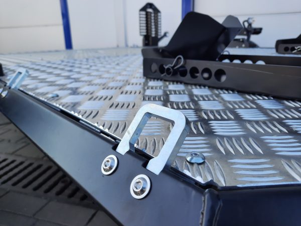 Motorradanhänger 750kg absenkbar und zum Zusammenklappen ungebremst - 100 KM/H – Bild 6