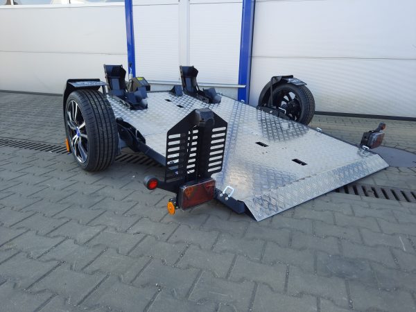 Motorradanhänger 750kg absenkbar und zum Zusammenklappen ungebremst - 100 KM/H – Bild 16