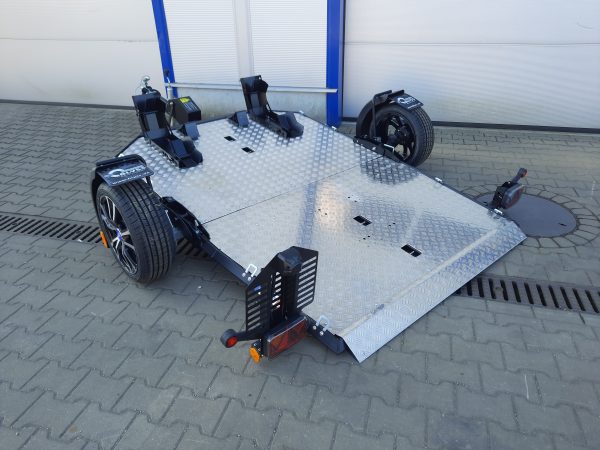 Motorradanhänger 750kg absenkbar und zum Zusammenklappen ungebremst - 100 KM/H – Bild 17