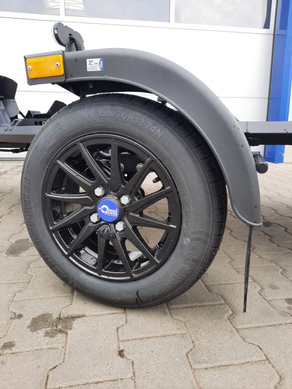 Motorradanhänger 750kg absenkbar und zum Zusammenklappen ungebremst – 100 KM/H – Bild 11
