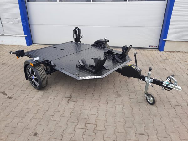 Motorradanhänger 750kg absenkbar und zum Zusammenklappen ungebremst – 100 KM/H – Bild 12