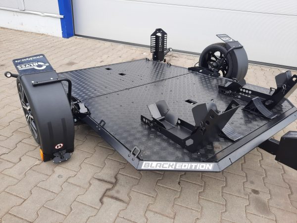 Motorradanhänger 750kg absenkbar und zum Zusammenklappen ungebremst – 100 KM/H – Bild 6