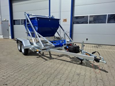 Muldenabsetzanhänger gebremst 3500 kg
