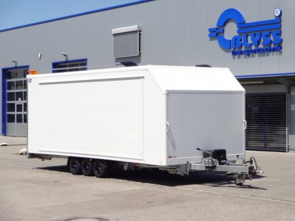 Autotransportanhänger Kofferanhänger 3500kg Tridem Deluxe – Bild 2