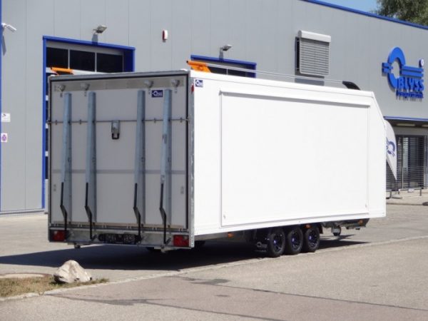 Autotransportanhänger Kofferanhänger 3500kg Tridem Deluxe – Bild 5
