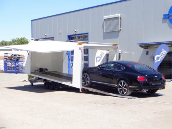 Autotransportanhänger Kofferanhänger 3500kg Tridem Deluxe – Bild 7
