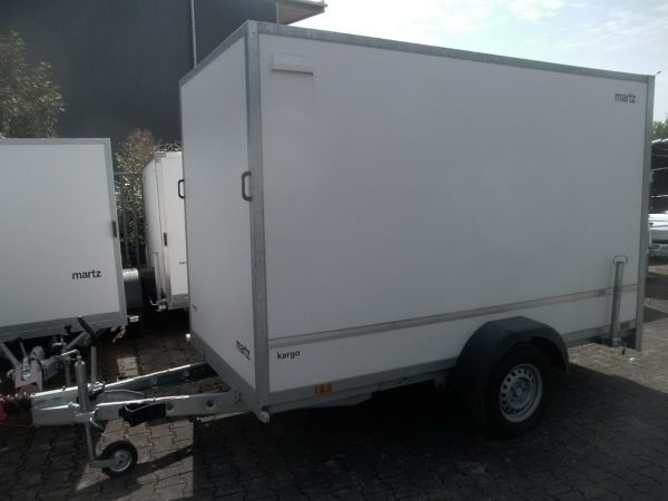 Kofferanhänger 1300kg KARGO mit RAMPE 300x147x180cm Gebraucht – Bild 2
