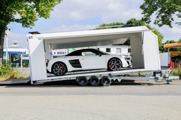 Autotransportanhänger Kofferanhänger 3500kg Tridem Deluxe – Bild 11