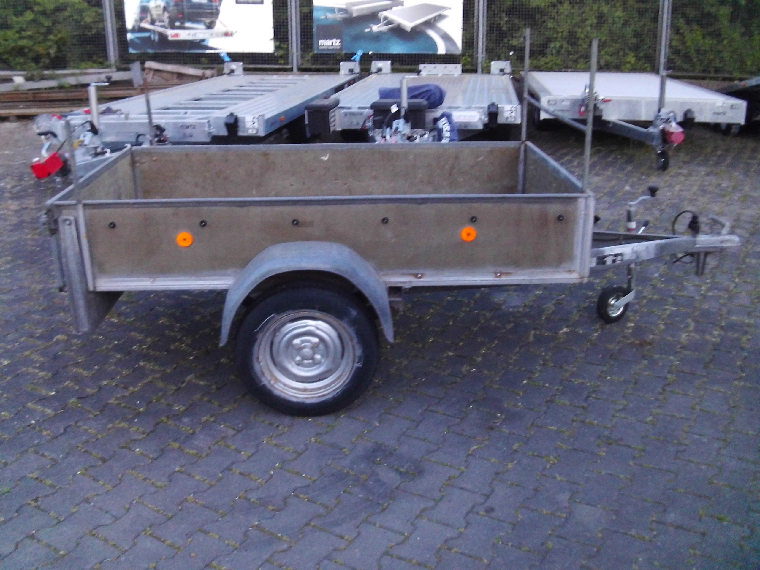 WESTFALIA Anhänger 600kg mit Leitergestell 208x114x35cm gebraucht – Bild 6