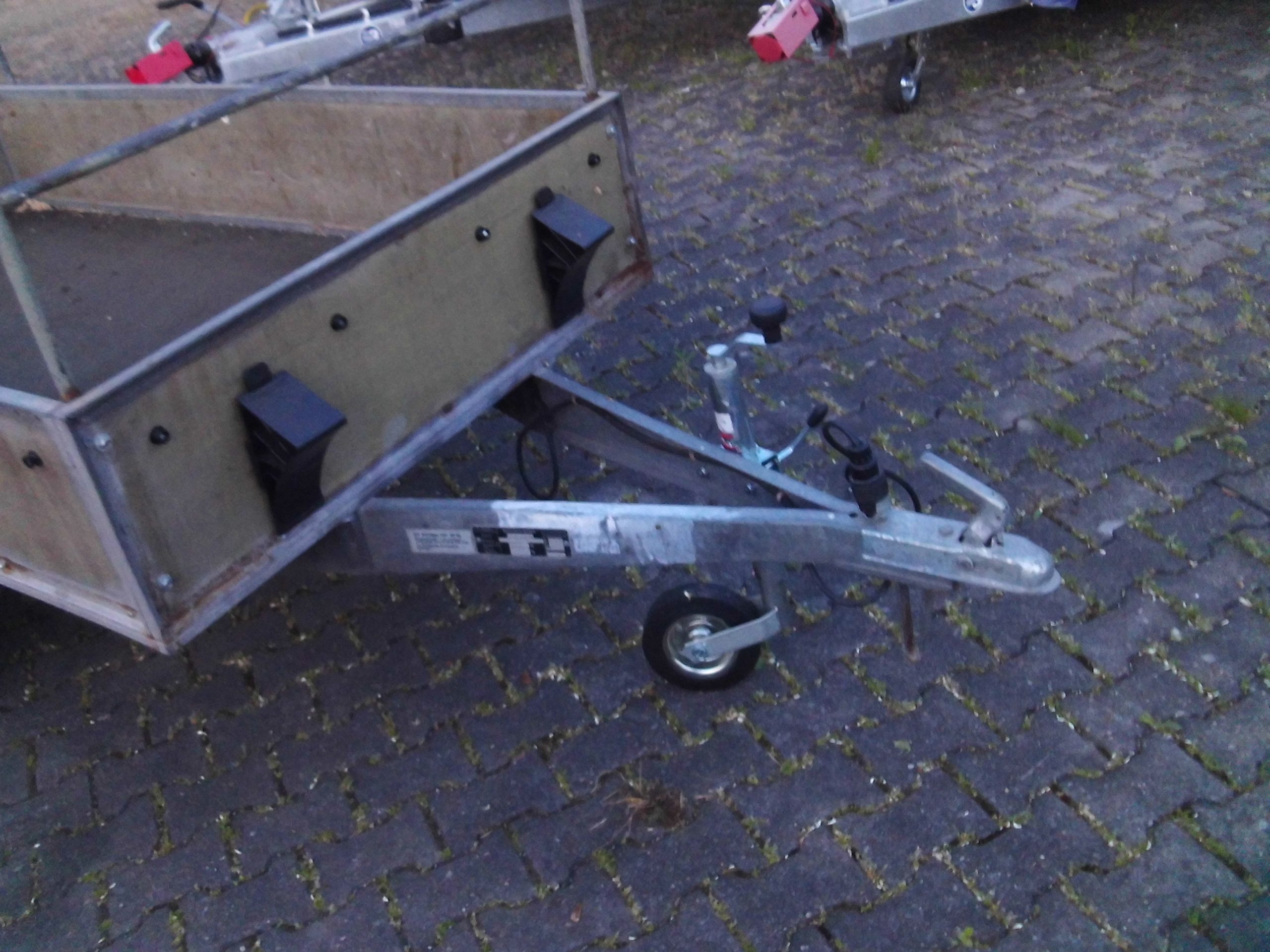 WESTFALIA Anhänger 600kg mit Leitergestell 208x114x35cm gebraucht – Bild 5