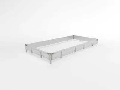 BORDWÄNDE ALU 4021/400 H300